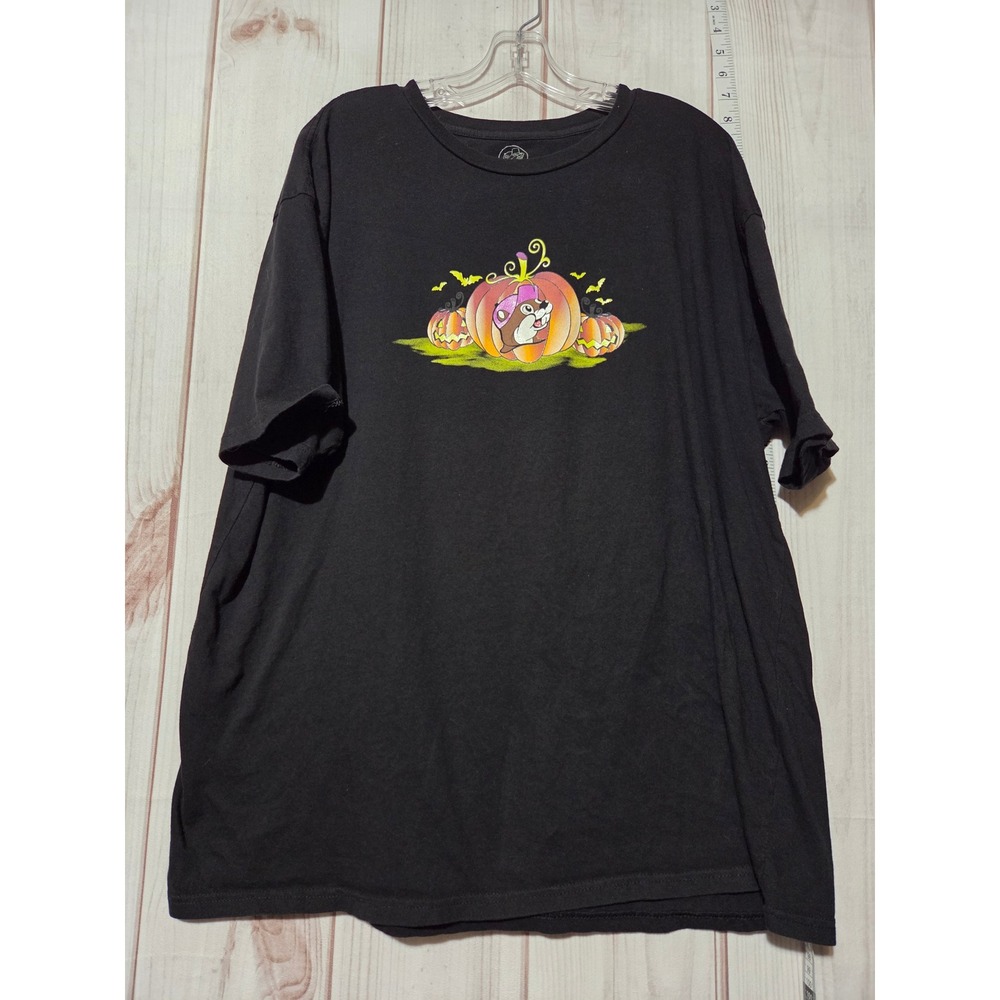 Bucees 2xl Halloween Graphic T Shirt Haunted House Beaver Pumpkins Spooky Theme